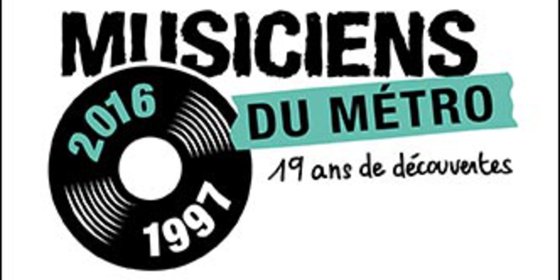 Lauréats du Casting des Musiciens du Métro pour Solidays 2016