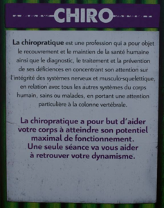 Chiropratique