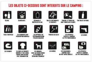 Liste objet Camping