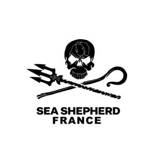 SEA SHEPHERD FRANCE NOIR FOND BLANC HD