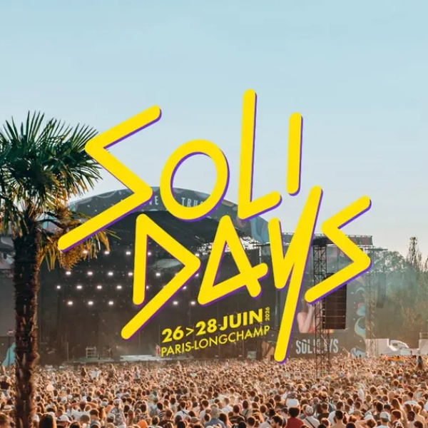 Festival Solidays – juin 2026 Paris-Longchamp – Orel