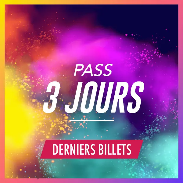 Pass 3 jours Derniers Billets