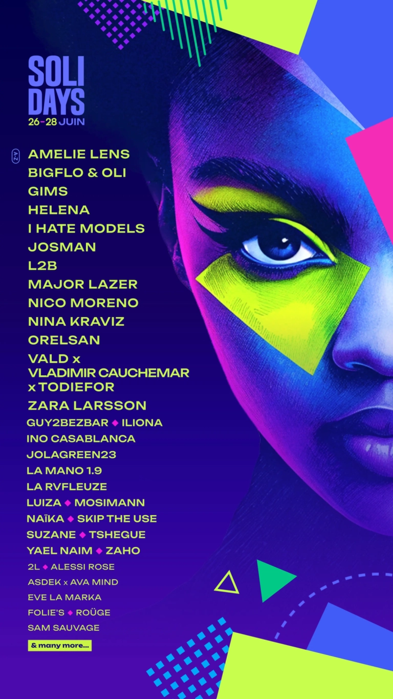 Solidays 2026 - La programmation